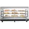 Koolmore 48" Countertop Food Warmer Display Case Merchandiser with LED Lighting and Front Sliding Door HDC-6C - alternate 1